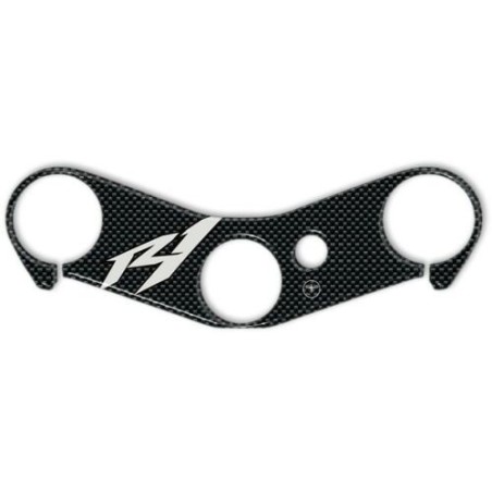 ADESIVO 3D compatibile per MOTO R 1 PROTEZIONE PIASTRA FORCELLA YAMAHA R1 04-06