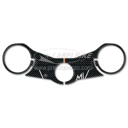 ADESIVO GEL 3D PROTEZIONE PIASTRA STERZO compatibile per MV AGUSTA F4 1999-2009