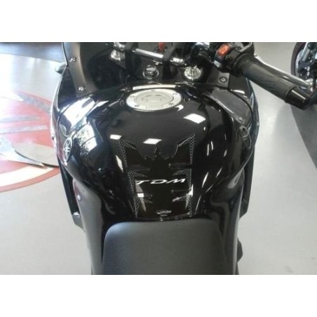 KIT di 3 ADESIVI in RESINA GEL 3D PROTEZIONI compatibili per moto YAMAHA TDM 900