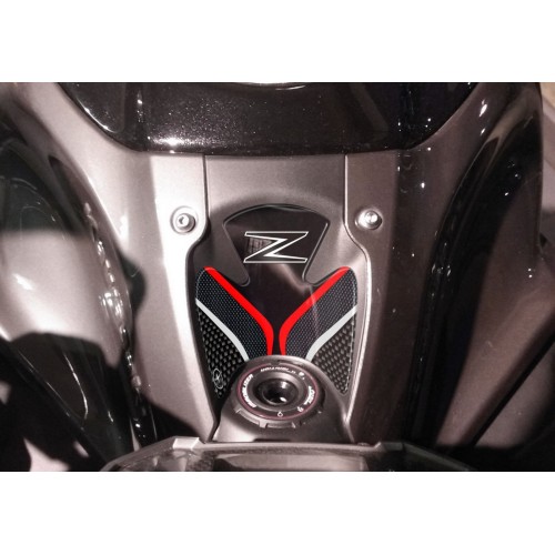 PROTEZIONE in GEL 3D zona chiave accensione compatibile per MOTO KAWASAKI Z900 rossa