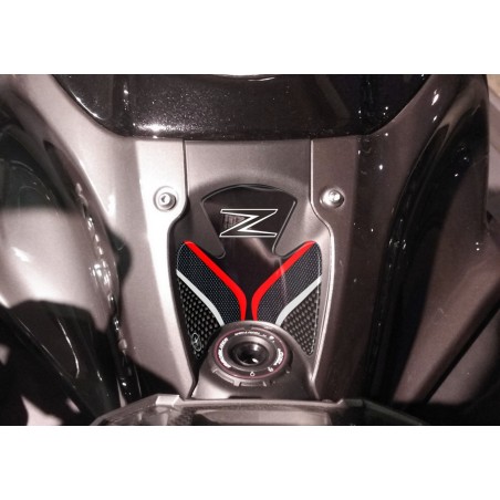 PROTEZIONE in GEL 3D zona chiave accensione compatibile per MOTO KAWASAKI Z900 rossa