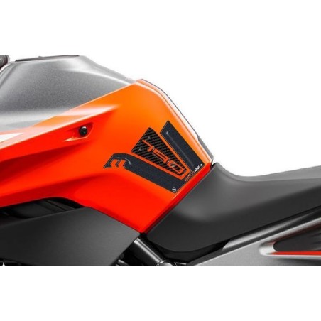 2 ADESIVI in resina gel 3D PROTEZIONI LATERALI compatibili per MOTO KTM 790 DUKE