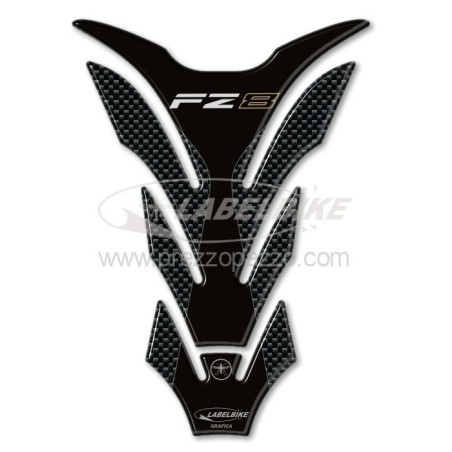 PARASERBATOIO ADESIVO SERBATOIO in RESINA GEL 3D compatibile per MOTO YAMAHA FZ8