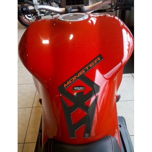 PARASERBATOIO PROTEZIONE SERBATOIO 3D compatibile per MOTO DUCATI MONSTER 1200