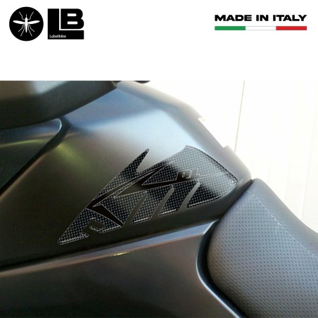 2 ADESIVI gel PROTEZIONI LATERALI SERBATOIO compatibili x MOTO SUZUKI V-STROM DL