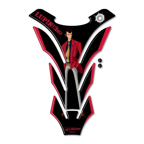 LUPIN 3-THE THIRD-THIRD RESIN 3D RESIN TANK ADHESIVES FOR MOTORCYCLES