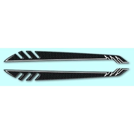 2 ADESIVI 3D PROTEZIONE MANIGLIE XMAX 400 compatibili x YAMAHA X MAX 400 2013-2016