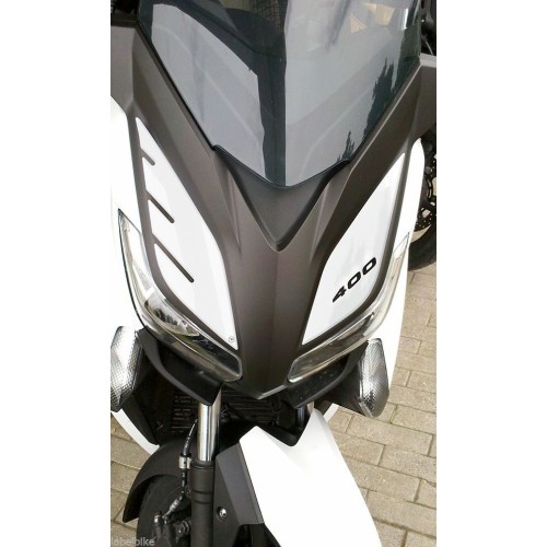 2 ADESIVI 3D PROTEZIONI FRONTALE compatibili per X MAX 400 YAMAHA XMAX 400 2013-2016
