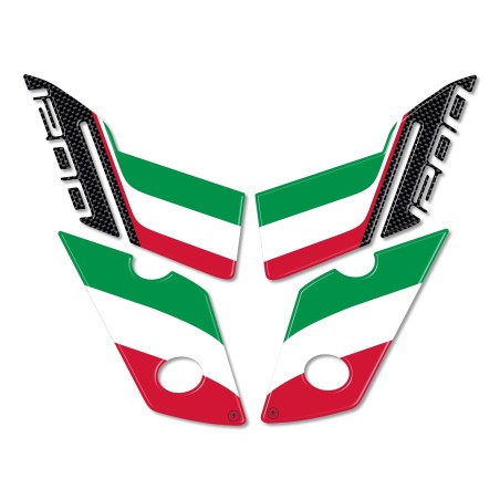 Kit Adesivi Gel 3D Protezioni Italia per Moto Ducati Multistrada 1200 dal 2015