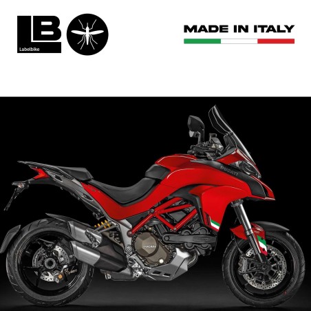 Kit Adesivi Gel 3D Protezioni Italia per Moto Ducati Multistrada 1200 dal 2015