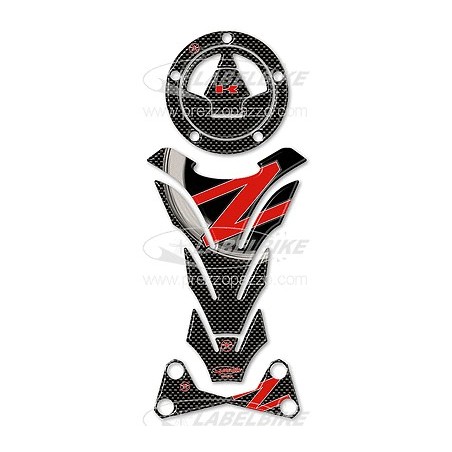 ADESIVI 3D compatibili KAWASAKI Z750 Z1000 PROTEZIONE MOTO STICKERS Z 750-1000 2007 in poi