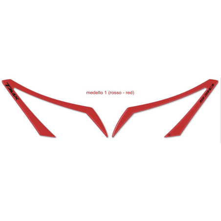 2 PALPEBRE TMAX ADESIVI 3D per FARI compatibili per SCOOTER YAMAHA T MAX 2012-14