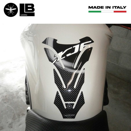 KIT ADESIVI STICKERS 3D GEL CARBONIO compatibile per MOTO YAMAHA XJ6 2008-2013