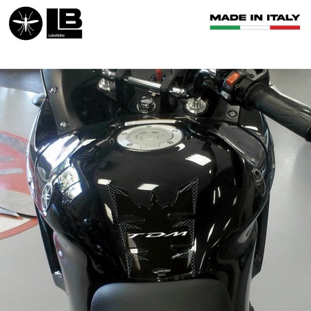 PARASERBATOIO ADESIVO SERBATOIO in RESINA 3D compatibile per MOTO YAMAHA TDM 900