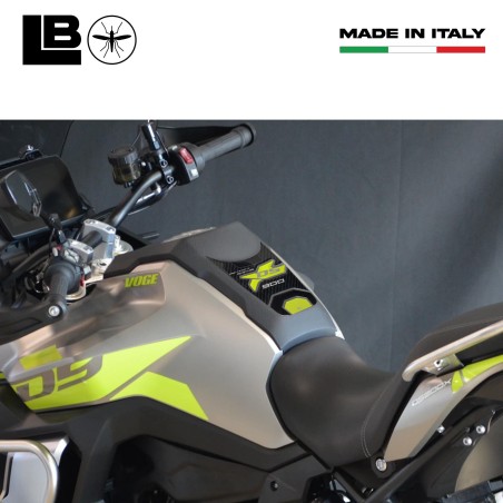 Paraserbatoio adesivo 3D serbatoio moto compatibile con Voge Valico 900DSX 2024