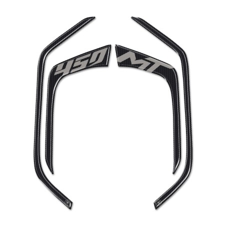 Pegatinas de gel 3D Protectores de manillar de moto compatibles con CFMOTO 450MT