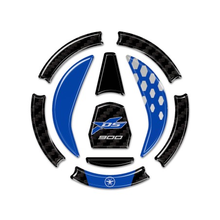 Adesivo Protezione tappo serbatoio moto compatibile con Voge Valico 900DSX 2024