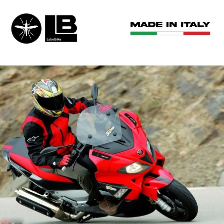 MIRROR CAPS 2 3D GEL RESINED ADHESIVES kompatibel für GILERA NEXUS Scooter