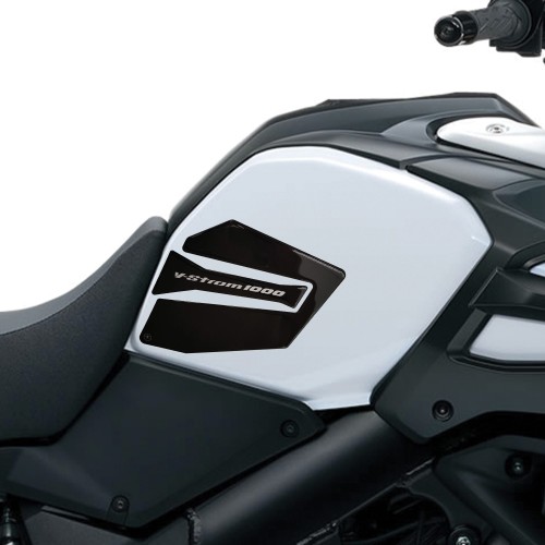 ADESIVI 3D PROTEZIONI LATERALI SERBATOIO compatibili x MOTO SUZUKI V-STROM 1000