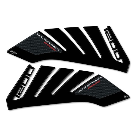 ADESIVI 3D PROTEZIONI SERBATOIO compatibili MOTO DUCATI MULTISTRADA 1200 ENDURO