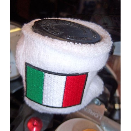 POLSINO in SPUGNA BIANCO per SERBATOIO Olio FRENI MOTO Italiana TRICOLORE ITALIA