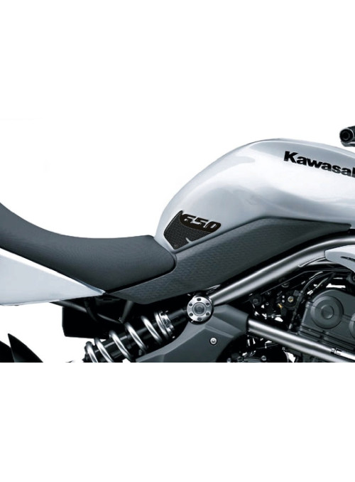 PROTEZIONI LATERALI SERBATOIO gel 3D compatibili per MOTO KAWASAKI ER-6n 2007-11