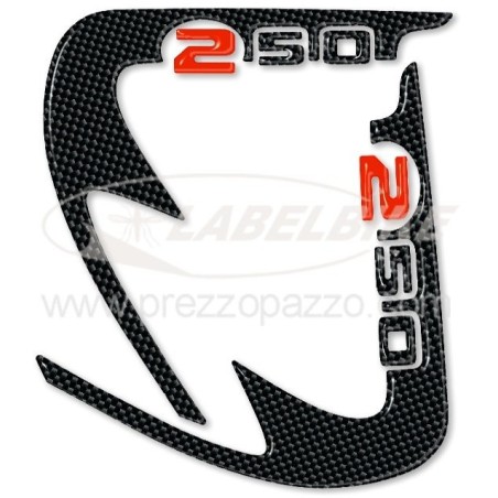 2 ADESIVI in GEL 3D PROTEZIONE SPIGOLI compatibili per scooter kymco XCITING 250