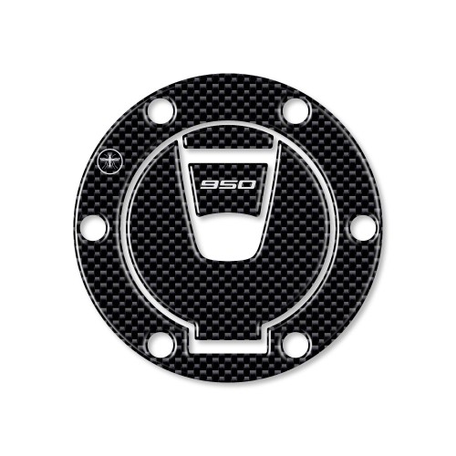 ADESIVO 3D CARBONIO Tappo Serbatoio KEYLESS per MOTO DUCATI MULTISTRADA 950