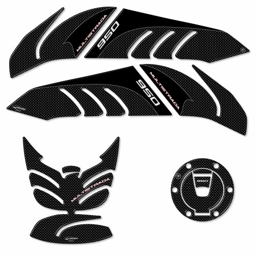 KIT PROTEZIONI ADESIVI SERBATOIO compatibili MOTO DUCATI MULTISTRADA 950 2017-18