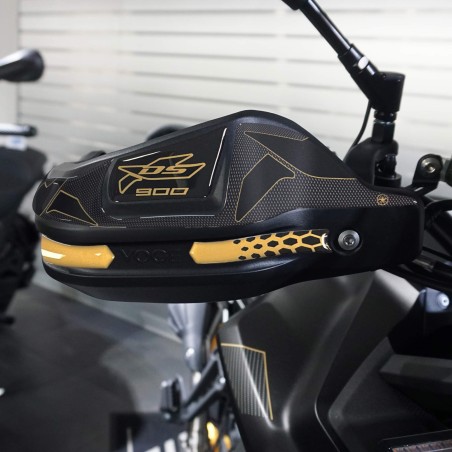 Adesivi 3D Protezioni Paramani moto compatibili con Voge Valico 900DSX 2024
