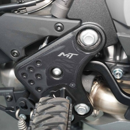 Adesivo Resina Gel 3D Protezione Battitacco moto compatibile con CFMOTO 800MT