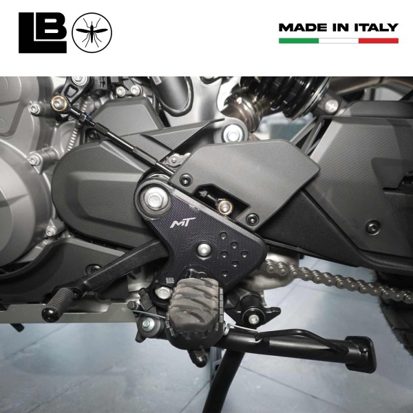 Adesivo Resina Gel 3D Protezione Battitacco moto compatibile con CFMOTO 800MT