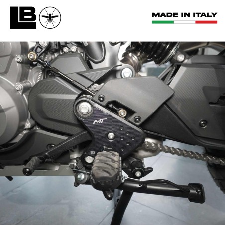 Adesivo Resina Gel 3D Protezione Battitacco moto compatibile con CFMOTO 800MT