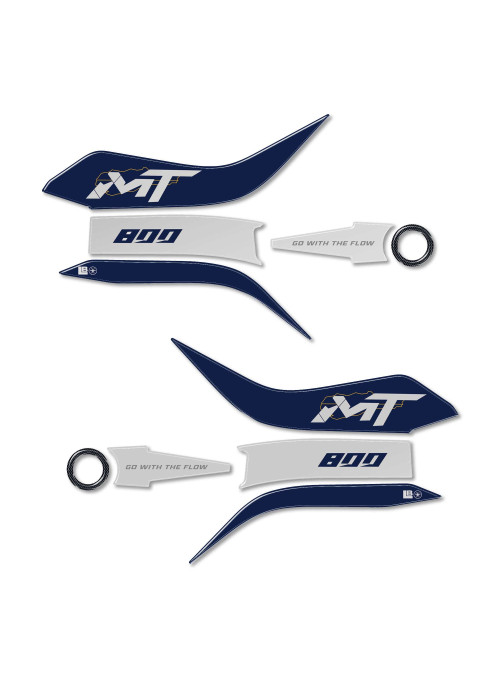 Protección guardamanos 3D pegatinas de resina de gel moto compatible con CFMOTO 800MT 2