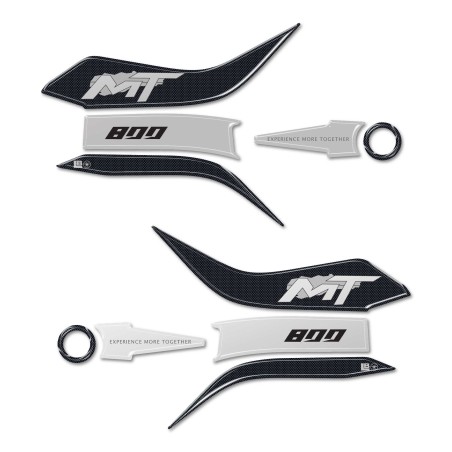 Protezione Paramani Adesivi in resina gel 3D moto compatibili con CFMOTO 800MT