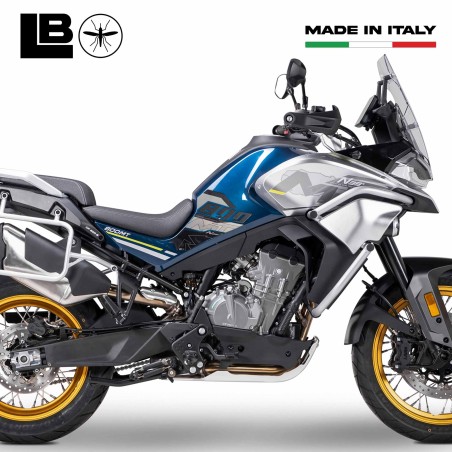 Protezioni Laterali serbatoio moto Adesivi Gel 3D compatibili con CFMOTO 800MT