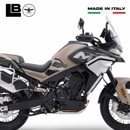 Protezioni Laterali serbatoio moto Adesivi Gel 3D compatibili con CFMOTO 800MT