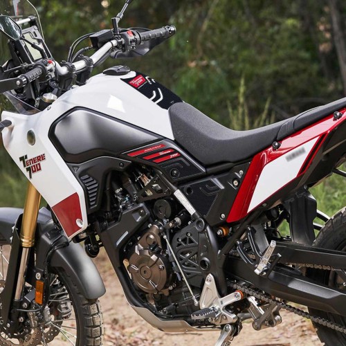 3D GEL STICKER KIT MOTORBIKE TANK PROTECTORS COMPATIBLE WITH YAMAHA TENERE 700