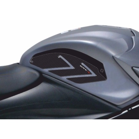 2 ADESIVI 3D PROTEZIONI LATERALI compatibili per MOTO GSXS SUZUKI GSX-S 1000