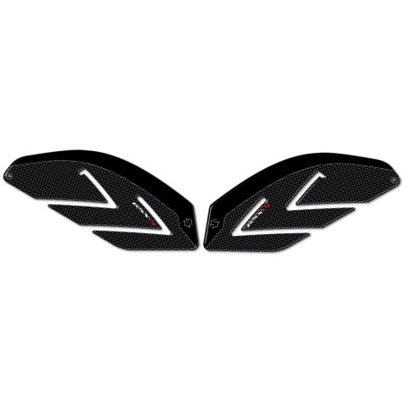 2 ADESIVI 3D PROTEZIONI LATERALI compatibili per MOTO GSXS SUZUKI GSX-S 1000