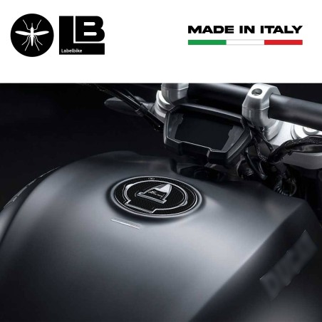 ADESIVO sticker in RESINA GEL 3D TAPPO compatibile per MOTO DUCATI XDIAVEL ITALY