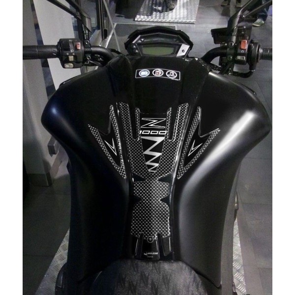 KIT ADESIVI IN RESINA GEL 3D compatibili per MOTO KAWASAKI Z1000 dal 2010 in poi