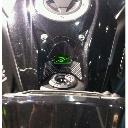 PROTEZIONE gel 3D ZONA CHIAVE compatibile per MOTO KAWASAKI Z1000 2014-2020 verde