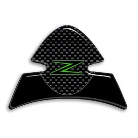 PROTEZIONE gel 3D ZONA CHIAVE compatibile per MOTO KAWASAKI Z1000 2014-2020 verde