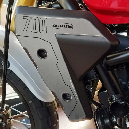 Adesivi 3D Protezioni Deflettori moto compatibili con Fantic Caballero 700