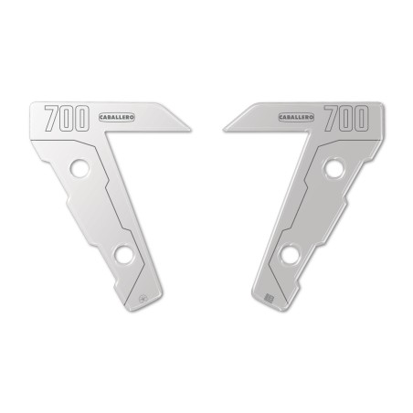 Adesivi 3D Protezioni Deflettori moto compatibili con Fantic Caballero 700