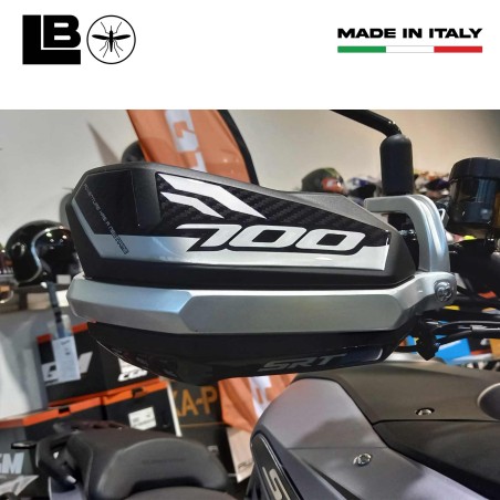 Adesivi resina 3D Protezione Paramani moto compatibile con QJ Motor SRT 700