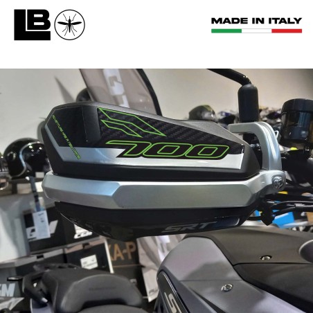 Adesivi resina 3D Protezione Paramani moto compatibile con QJ Motor SRT 700