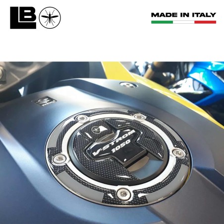 Kit completo Adesivi 3D protezioni compatibili con moto Suzuki V-Strom 1050 Blu