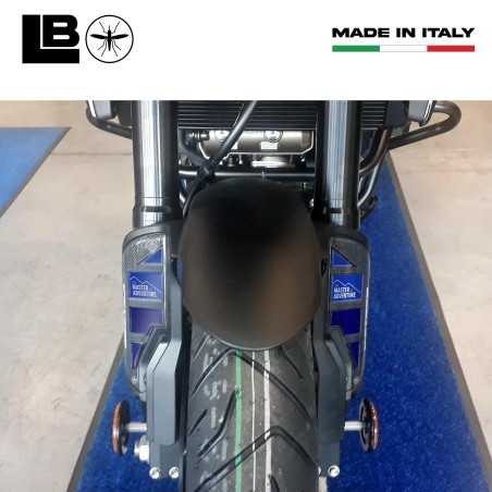 Kit completo Adesivi 3D protezioni compatibili con moto Suzuki V-Strom 1050 Blu